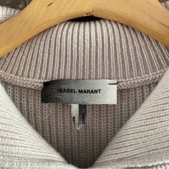 Isabel Marant Etoile Benny Sweater Wool in Ecru Beige - Picture 5 of 9